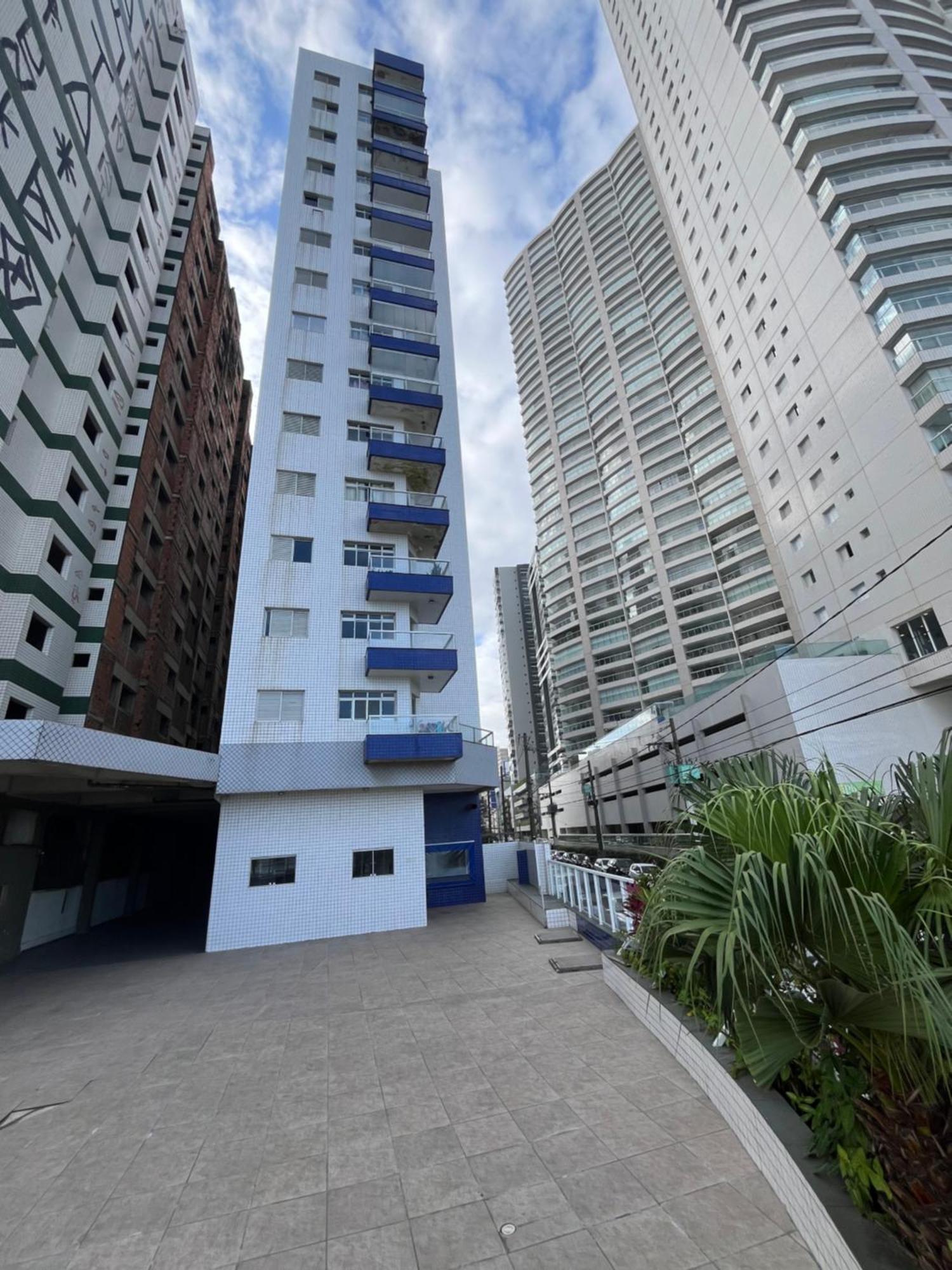 Apartamento Vista Para Praia Praia Grande  Luaran gambar