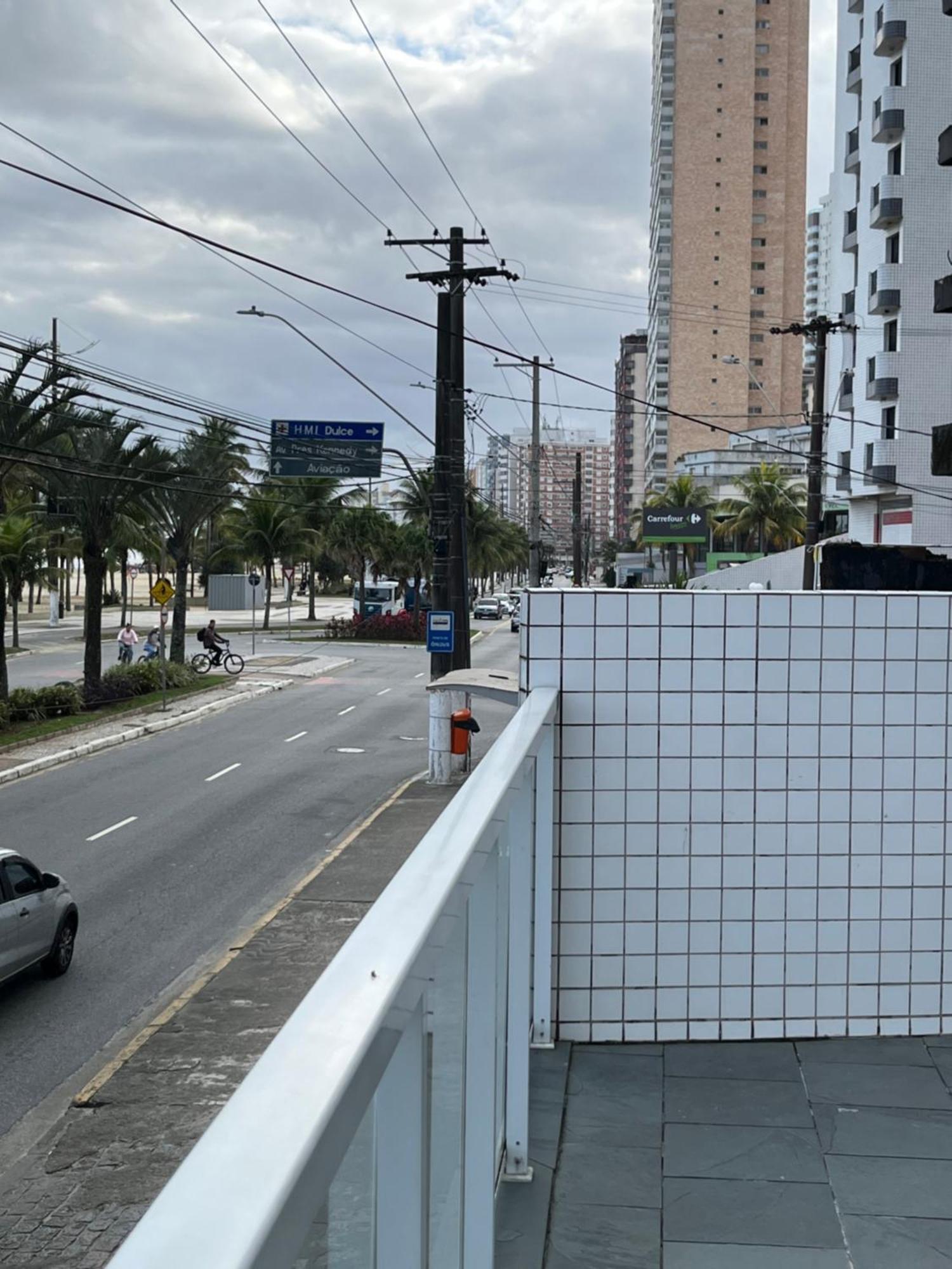 Apartamento Vista Para Praia Praia Grande  Luaran gambar